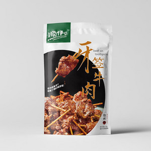 顺伊心烧烤味牙签牛肉