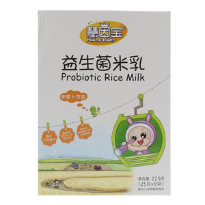 慧因宝胡萝卜苹果益生菌米乳