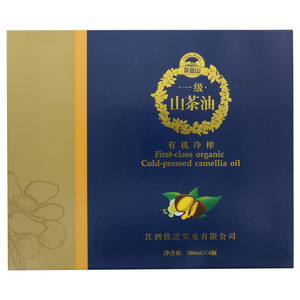 茶母山有机冷榨一级山茶油