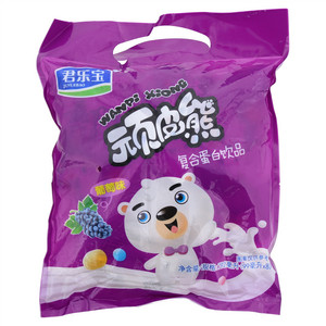 君乐宝顽皮熊葡萄味复合蛋白饮品