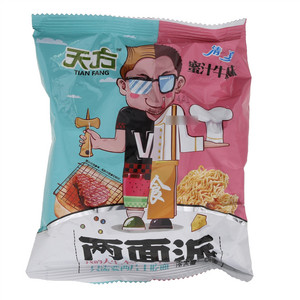 天方两面派蜜汁牛排味方便面