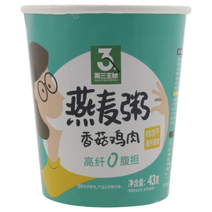 第三主粮金惟他香菇鸡肉燕麦粥
