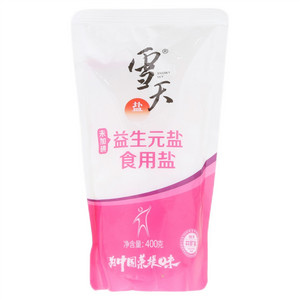 雪天未加碘益生元食用盐
