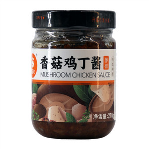 食菌纪香菇鸡丁酱（藤椒）
