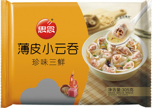 思念305g珍味三鲜薄皮小云吞