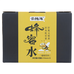 云抱海蜂蜜水植物饮料