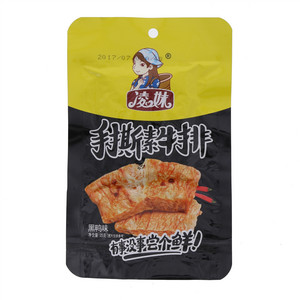 凌妹手撕素牛排黑鸭味