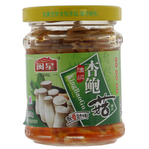 闽星油焖杏鲍菇罐头