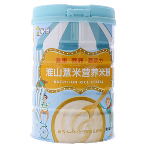 每伴淮山薏米营养米粉（罐装）