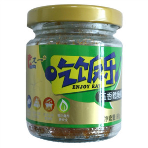 龙一五香鳕鱼松罐头