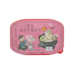 德德玛红烧味蒙古奶茶牛筋粉丝面