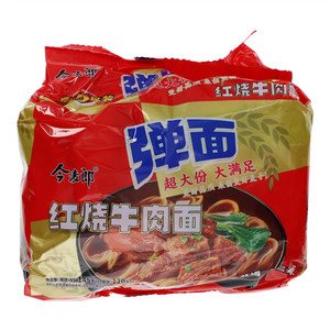 今麦郎红烧牛肉面