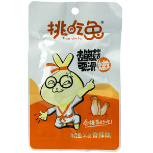 挑吃兔香辣味杏鲍菇