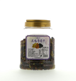 果色恋人 三色葡萄干