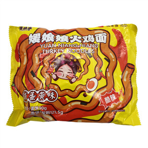 媛娘娘咸蛋黄味火鸡面