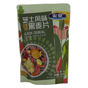 雀皇芝士风味黑麦片