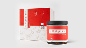 白小盒晓暖食方姜枣桂仁膏