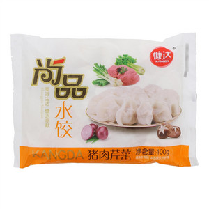 慷达尚品猪肉芹菜水饺