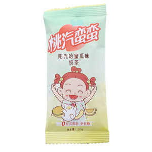 桃汽蛮蛮阳光哈蜜瓜味奶茶
