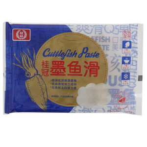 桂冠火锅食材墨鱼滑