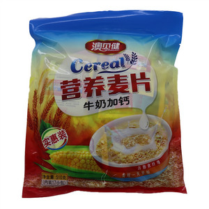 澳贝健牛奶加钙营养麦片