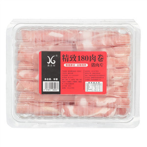 鑫杰冠精致180肉卷猪肉片