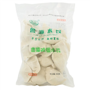 鲁海速冻韭菜鸡蛋水饺（生制品）