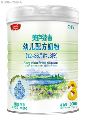 美庐金智GFOS幼儿配方奶粉