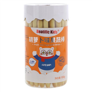 Beatific Kids胡萝卜味果蔬棒