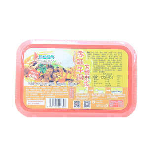 得益绿色香辣牛肉方便米饭
