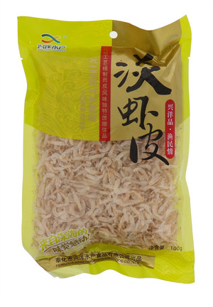 兴洋水产淡虾皮100g
