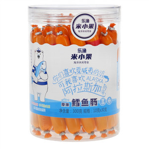 乐渔米小果原味鳕鱼肠