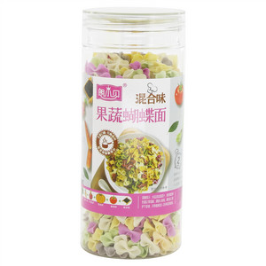 朗小贝混合味果蔬蝴蝶面