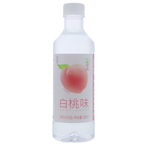 宜简白桃味苏打水饮品