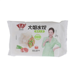 霍嘉家家美味猪肉大葱大馅水饺