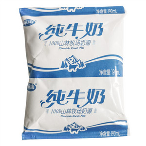 帽山纯牛奶