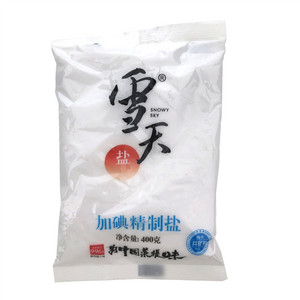 400g加碘精制盐（袋 低碘）