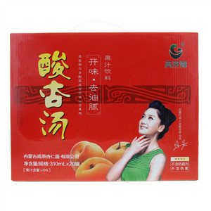 高原露酸杏汤果汁饮料