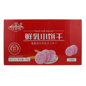 江顺乐滋白桃味鲜乳小饼干
