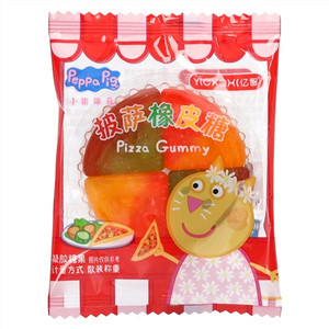 YICKCHI亿智Peppa Pig小猪佩奇披萨橡皮糖