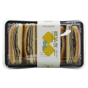 欧美香喜多块面包(巧克力味)