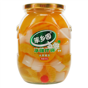 笨乡园冰糖什锦水果罐头