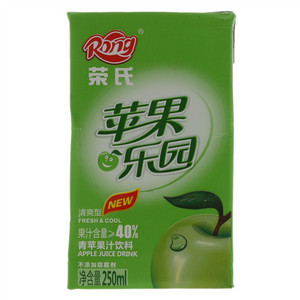 荣氏苹果乐园清爽型青苹果汁饮料