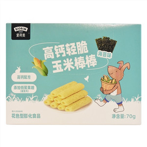 爱荷美爱荷美高钙轻脆玉米棒棒（海苔味）