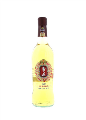 9°P500ml白瓶燕京帝道啤酒