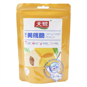 天鹭冻干黄桃脆