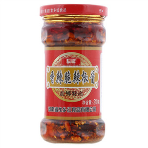 龙乡红科椒香辣脆辣椒酱