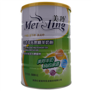 美羚中老年无蔗糖羊奶粉