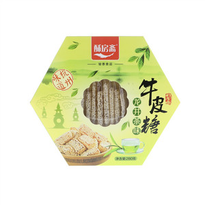 酥房斋芝麻桂花味牛皮糖280克