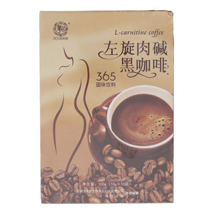 华以健康园左旋肉碱黑咖啡固体饮料